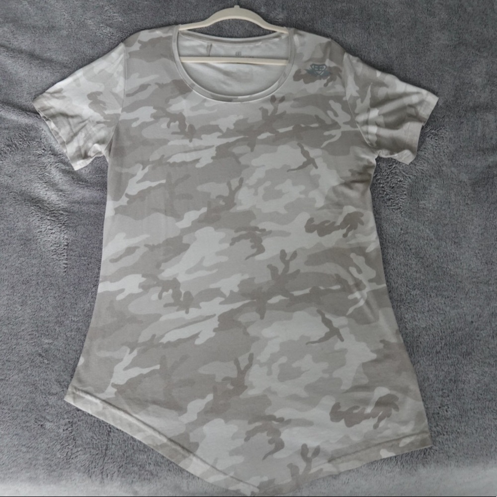 Body Engineers Tee Shirt Camo Size L Fitted
